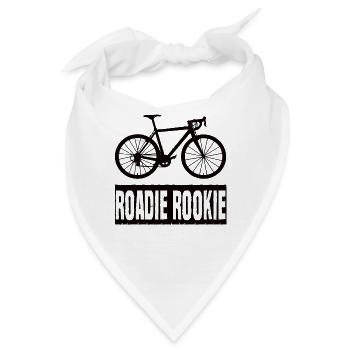 Roadie Rookie Rennrad Bike Roadbike Rennräder - Bandana - Weiß - Vorne