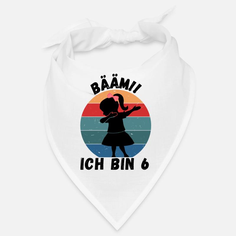 6. Geburtstag - BÄÄM, Mädchen mit DAB Tanz Bandana