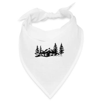 Pine Peak - Bandana - Weiß - Vorne