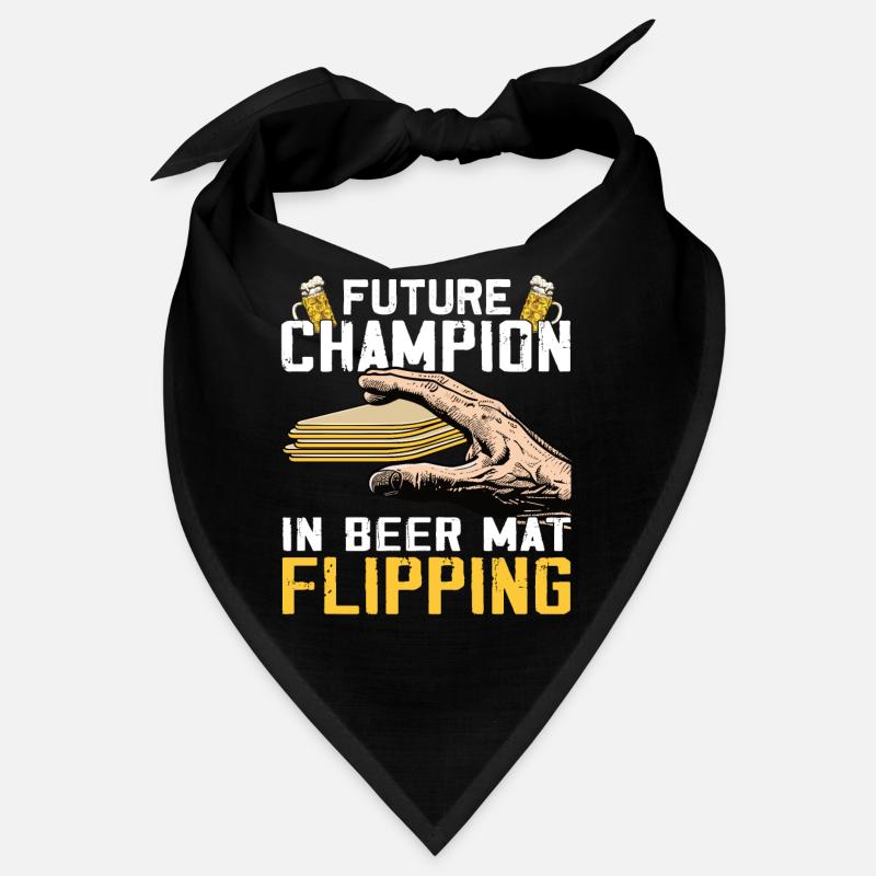 Bierdeckel Umdrehen Spiel Bier Bandana