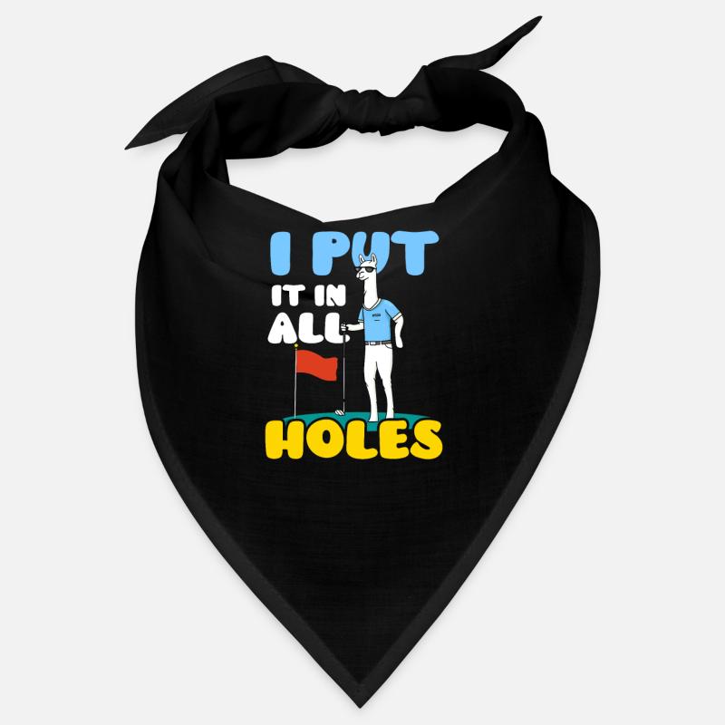 Minigolf Je le mets dans tous les trous Bandana