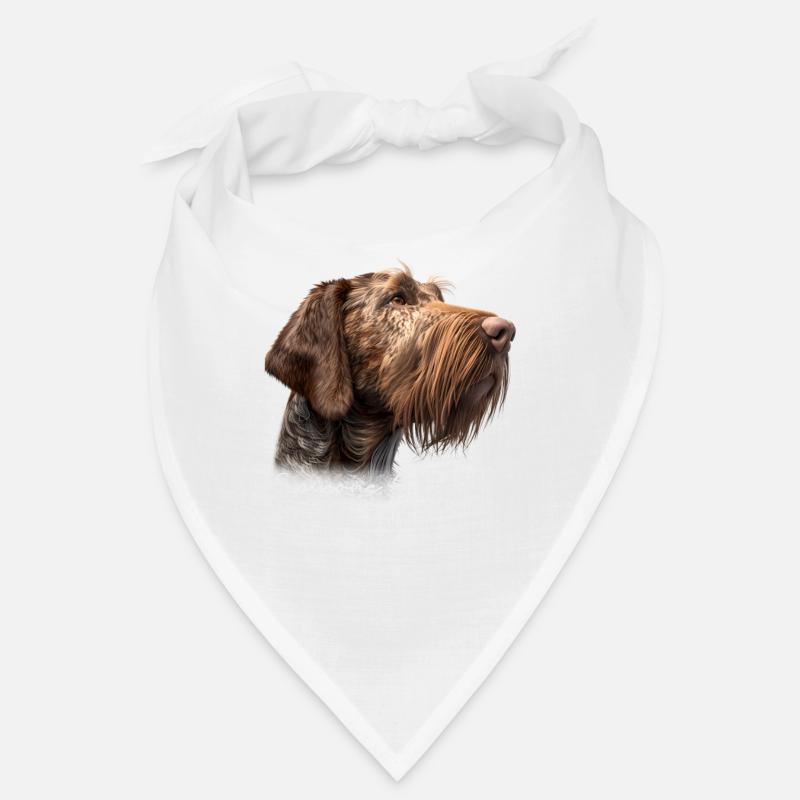 Spinone Italiano Mama - Bandana - white