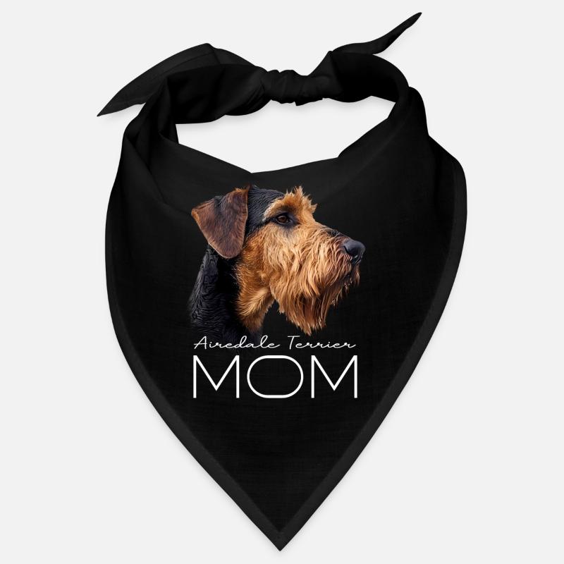 Airedale Terrier Mom Bandana