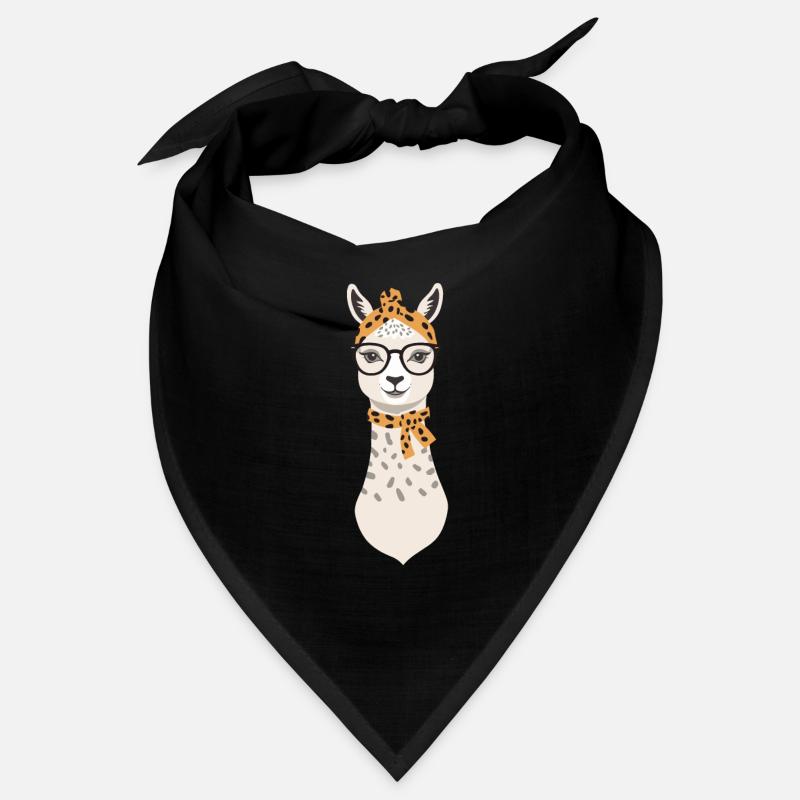 Drôle Lama Alpaga mère Design Bandana