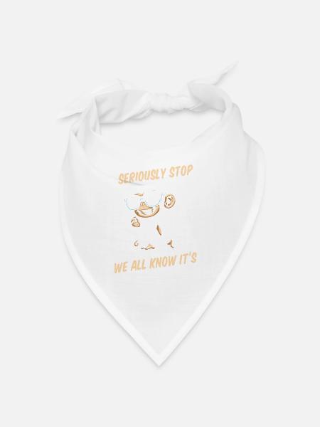 Singe - Bandana - blanc