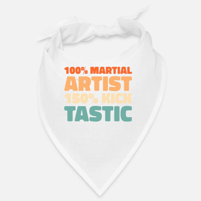 Karaté Kung Fu - Bandana - blanc