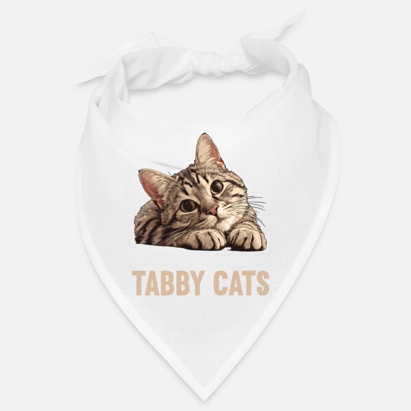 Tabby Kätzchen Tabby Katze Bandana