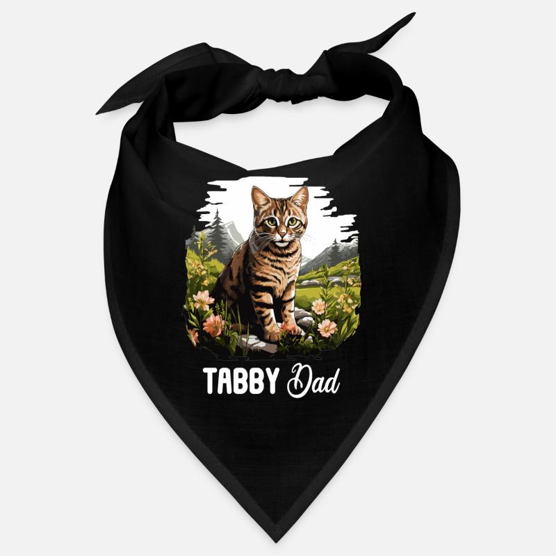 Tabby Kätzchen Tabby Katze Bandana