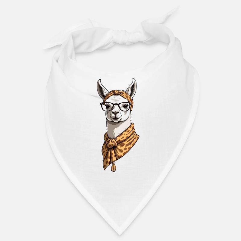 Llama Loving Mom Funny Mom Design Bandana
