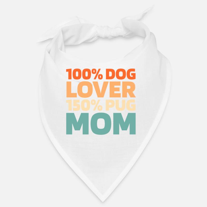 Pug Dog Bandana