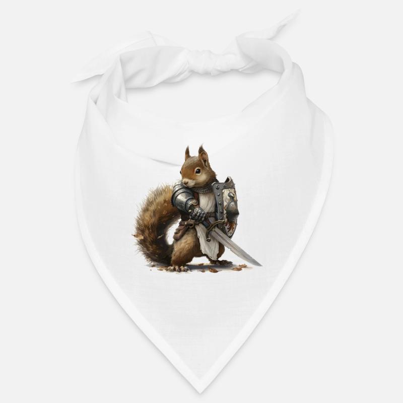 Eichhörnchen Ritter Mittelalter Bandana