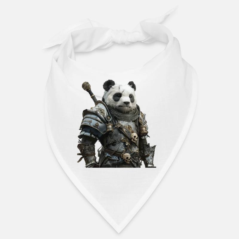 Panda Ritter Mittelalter Bandana