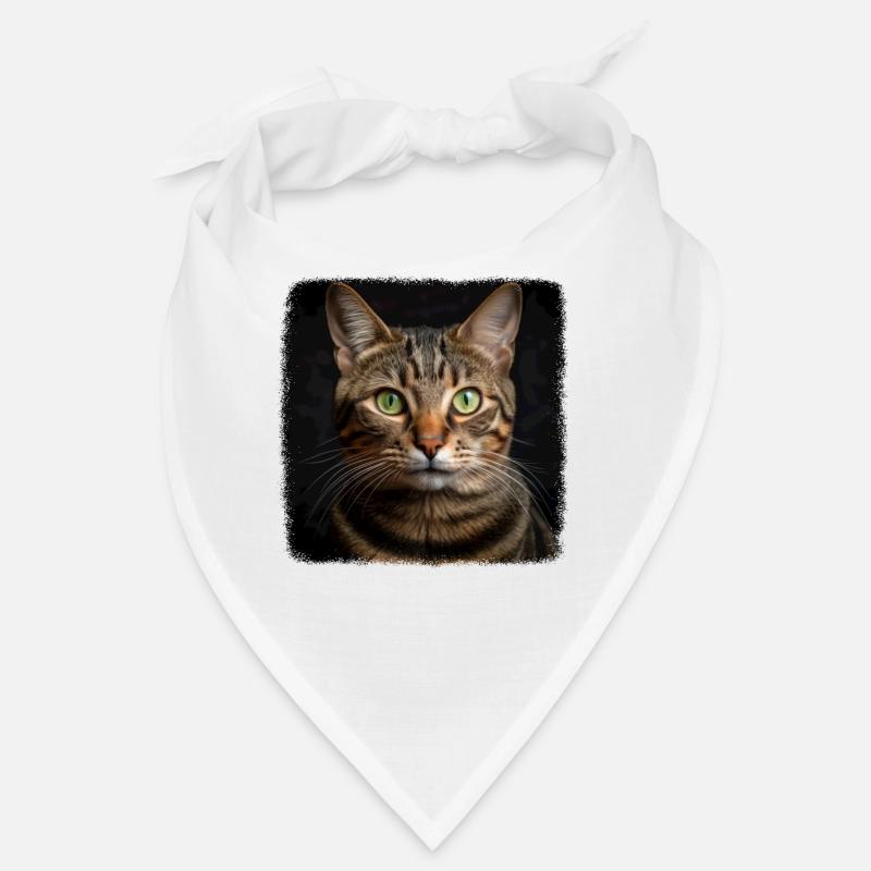 Tabby Kätzchen Tabby Katze Bandana