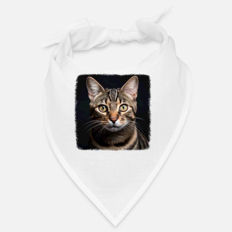 Tabby Kätzchen Tabby Katze Bandana