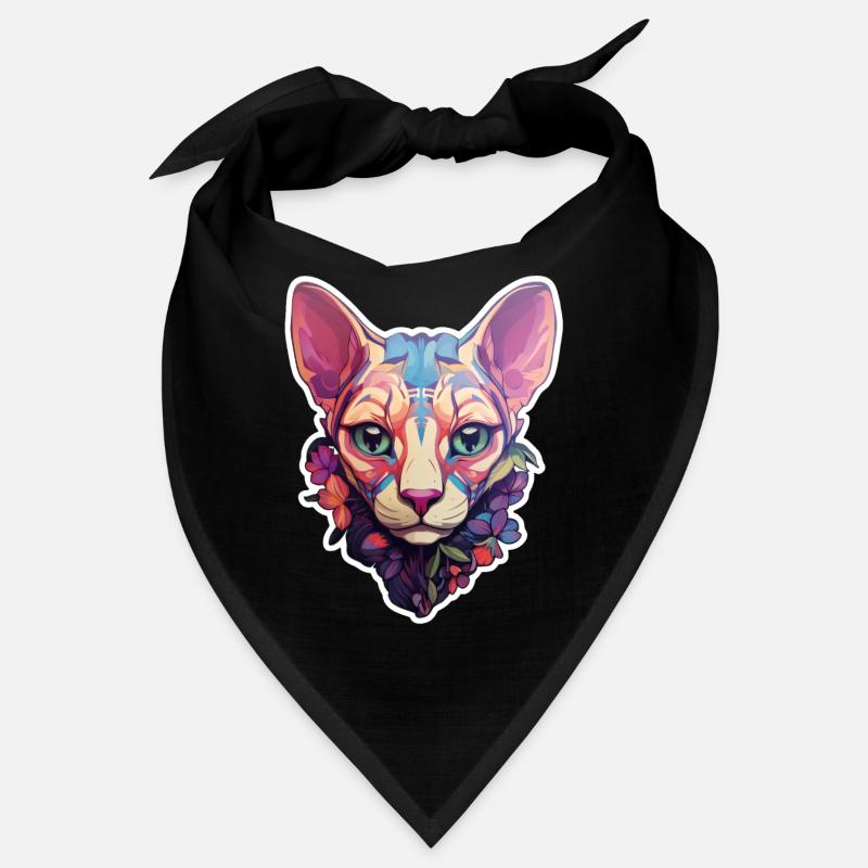 Sphynx Cat Head Bandana