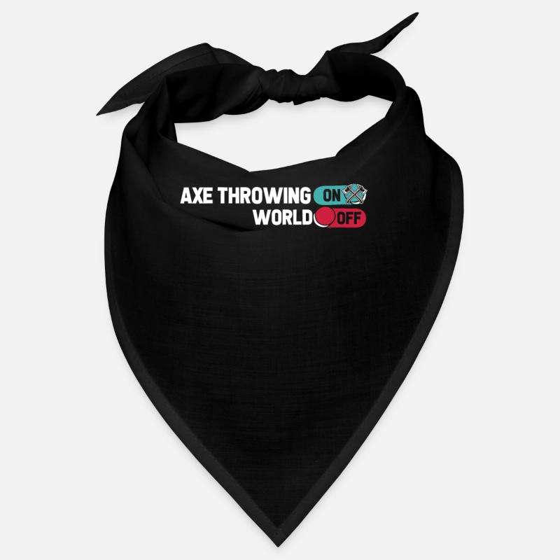 Axe Throwing Axe Thrower Axe Throwing On World Off Bandana
