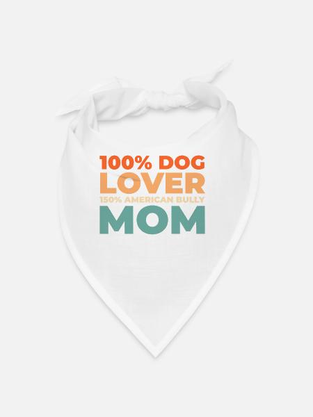 American Bully - Bandana - white - Front