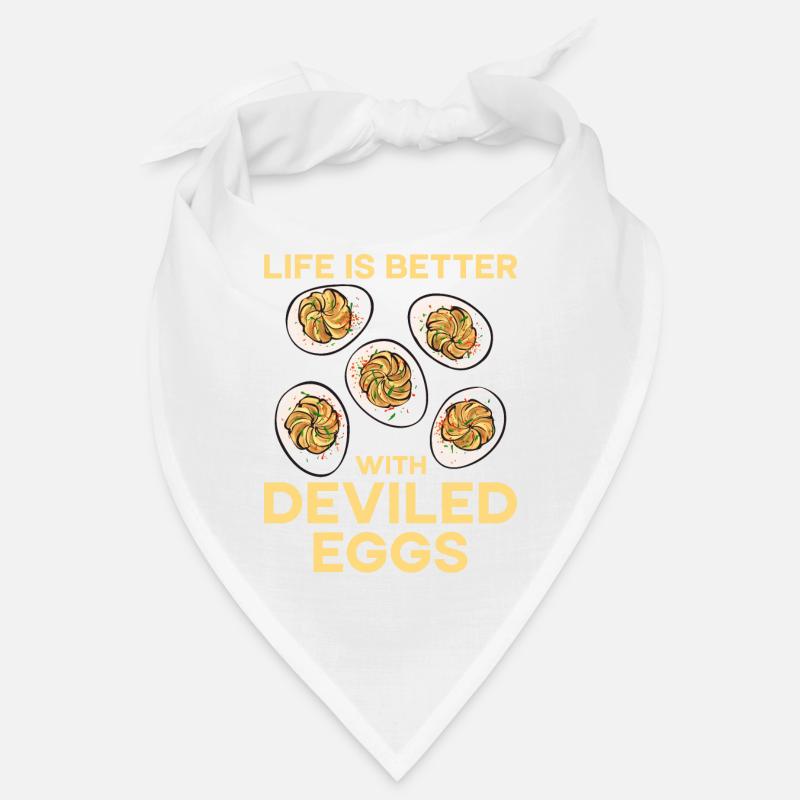 Stuffed Eggs Deviled Eggs Bandana