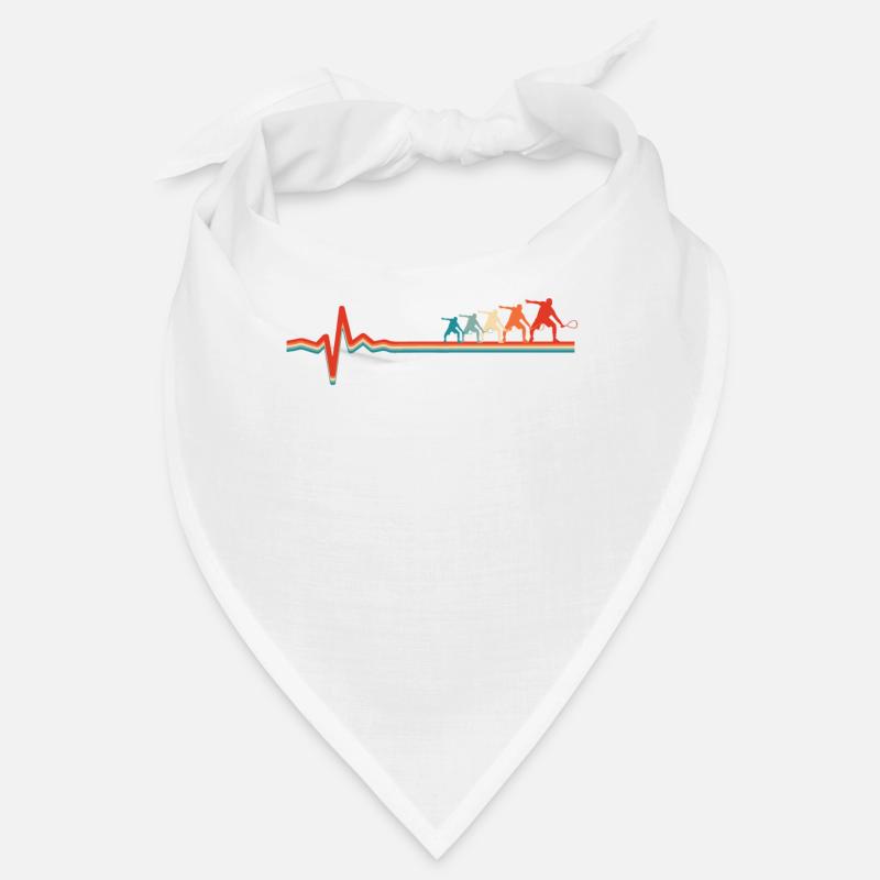 Rythme cardiaque de l’ECG de squash Bandana