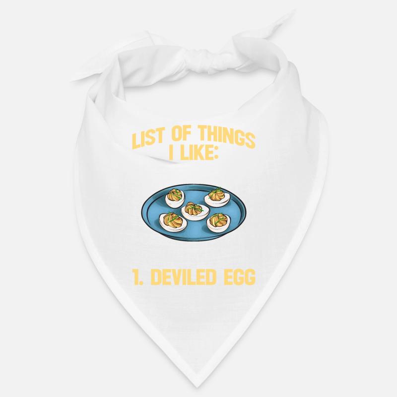 Stuffed Eggs Deviled Eggs Bandana