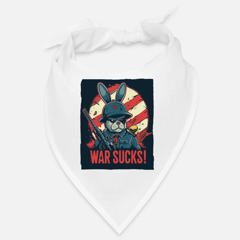 Captain Rabbit Hüpf: War is crap Bandana