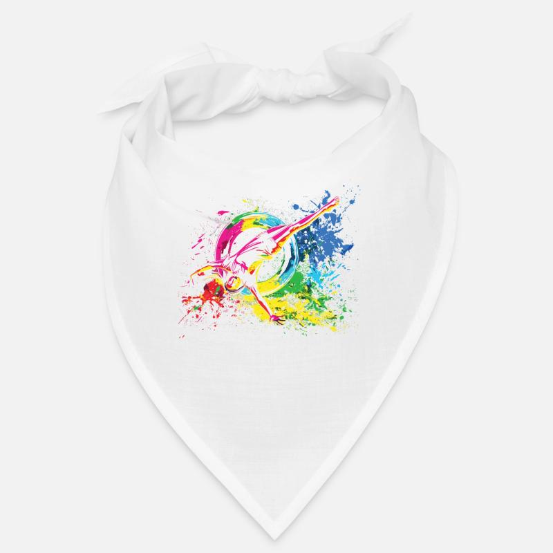 Gymnaste cool de la roue de charrette Bandana