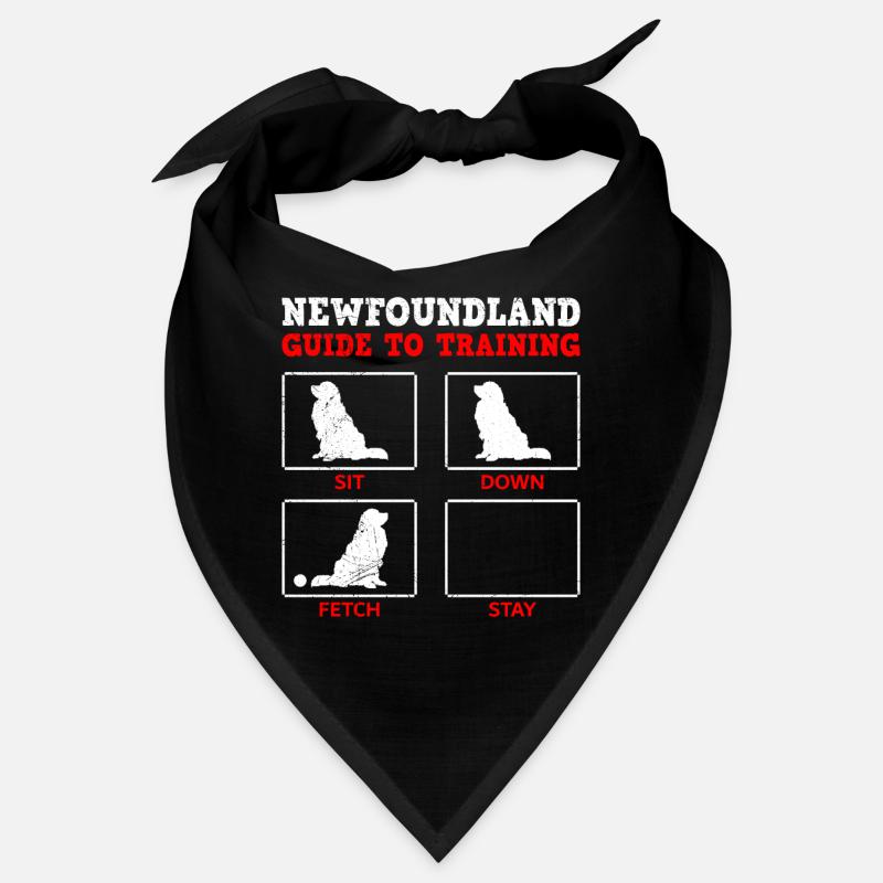 Propriétaire de Newfie TERRE-NEUVE GUIDE DE FORMATION Bandana