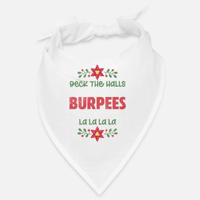 Burpees (burpees) - Bandana - blanc