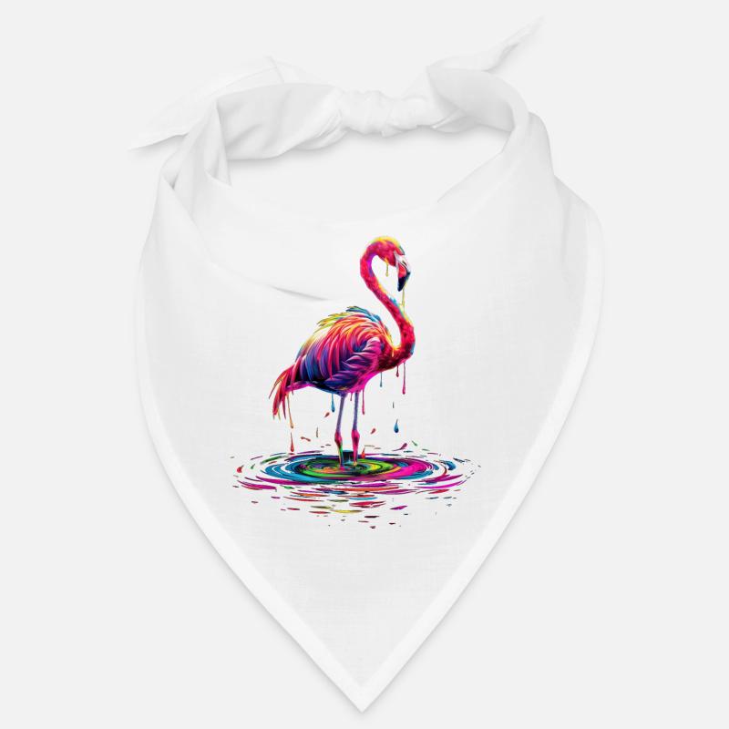 Flamant rose Pop Art Bandana