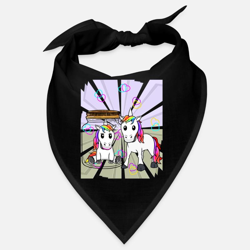 Einhörner Einhorn Fabeltier Liebe Herz Valentin Bandana