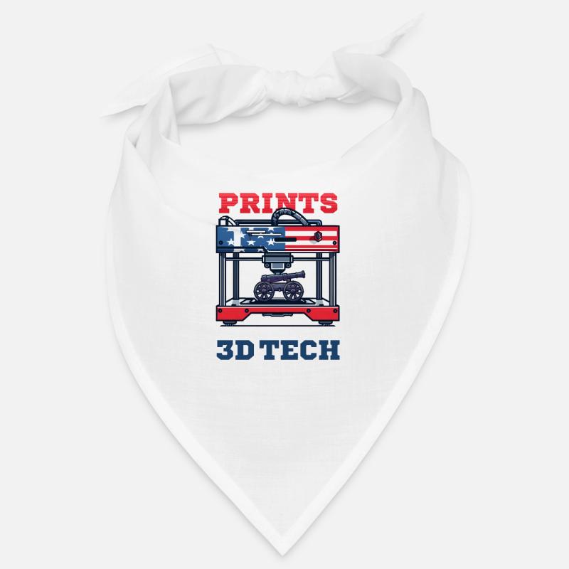 Histoire patriotique de l’impression 3D avec 3D Tec Bandana