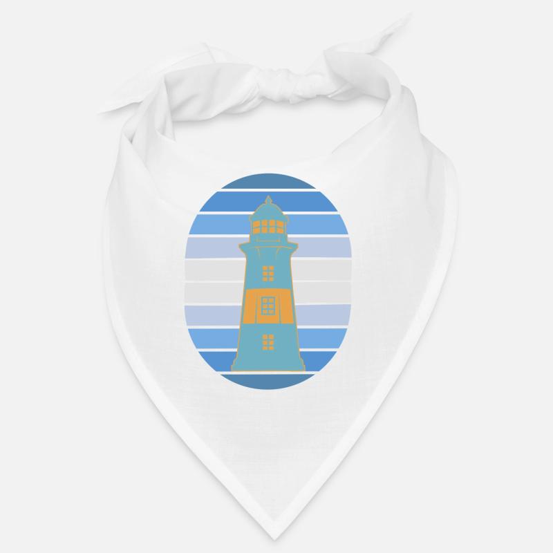 Phare Signal Phares maritimes - Bandana - blanc