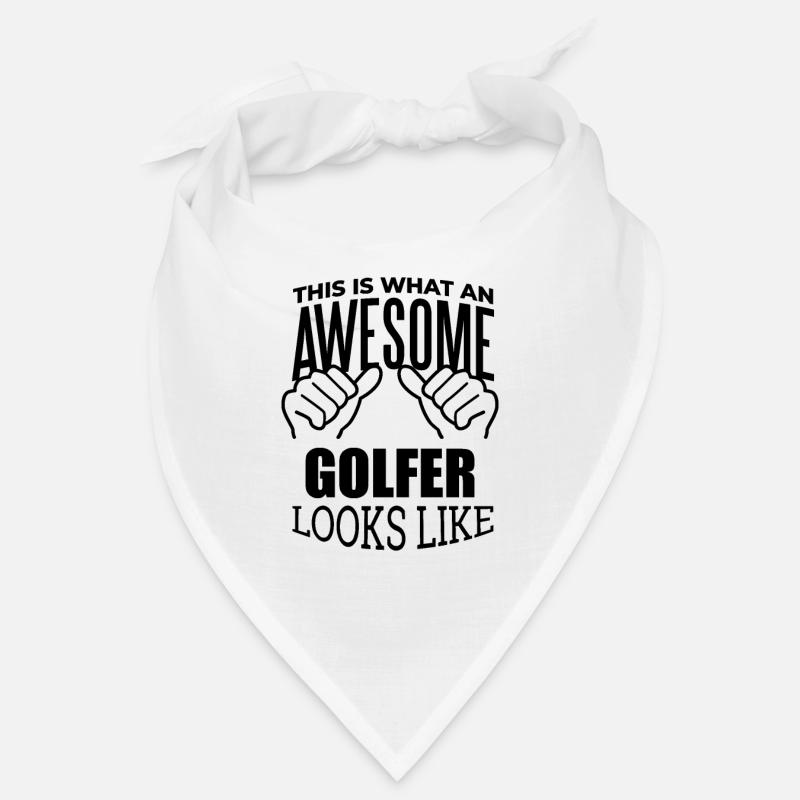 Golf spielend Bandana