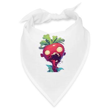 Halloween Rote Bete Tote Beete Tote Bete - Bandana - Weiß - Vorne