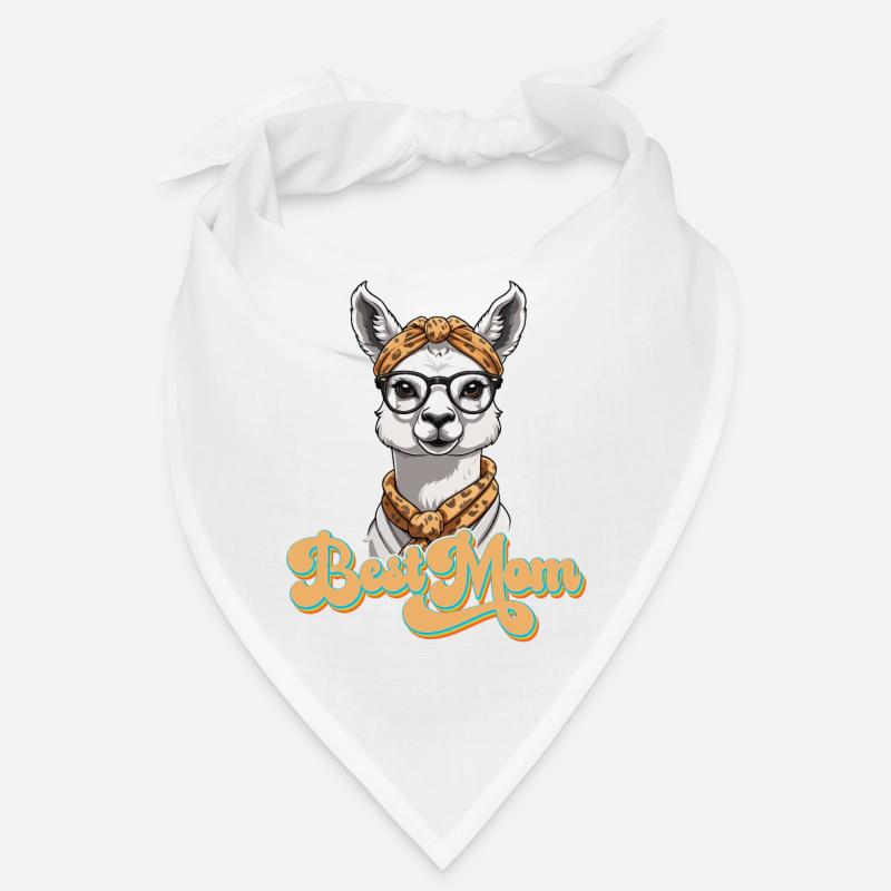 Lama Liebende Mama Lustiges Mutter Design Bandana