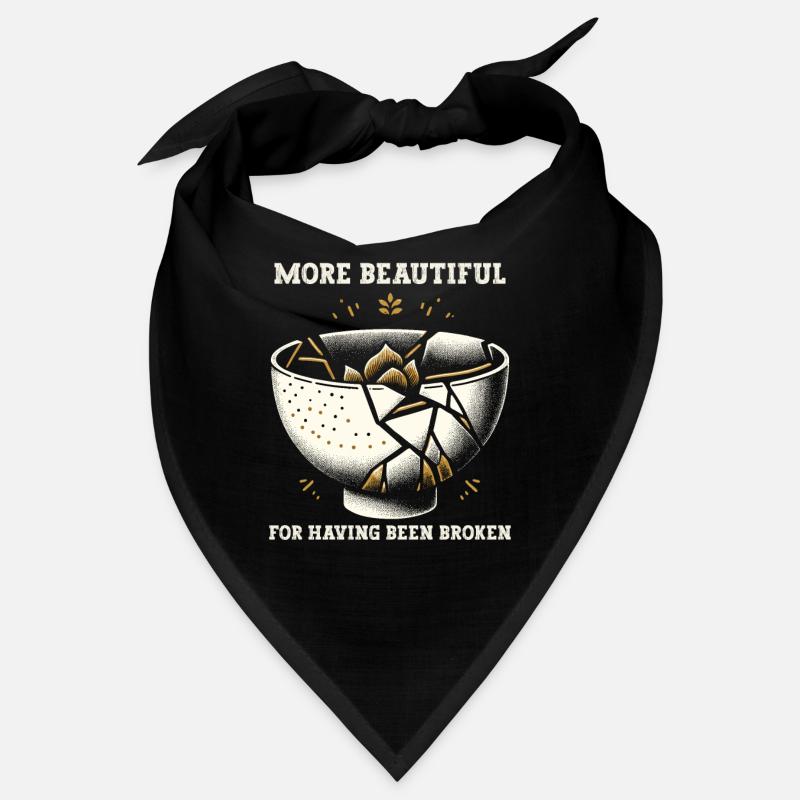 Kintsugi Kintsukuroi Imperfekte Japanische Kunst Bandana