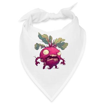 Halloween Rote Bete Tote Beete Tote Bete - Bandana - Weiß - Vorne