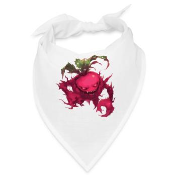 Halloween Rote Bete Tote Beete Tote Bete - Bandana - Weiß - Vorne
