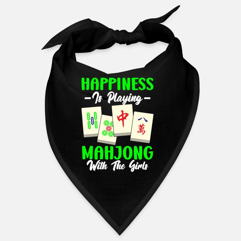 Mahjong Mah Jong Jeu chinois Mah Jongg Bandana