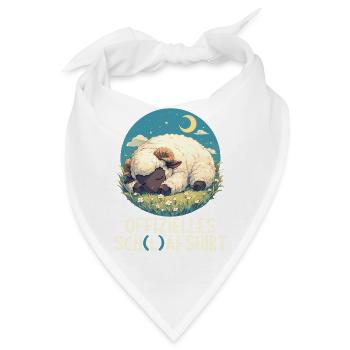 Offizielles Schafshirt Offizielles Schlafshirt - Bandana - Weiß - Vorne