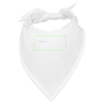 Lateinisch Lustiger Latein Spruch - Bandana - Weiß - Vorne