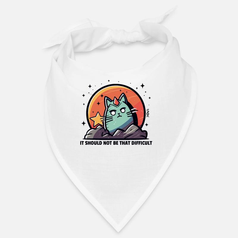 Shouldn't be so hard: Mesmerizing Cat Bandana