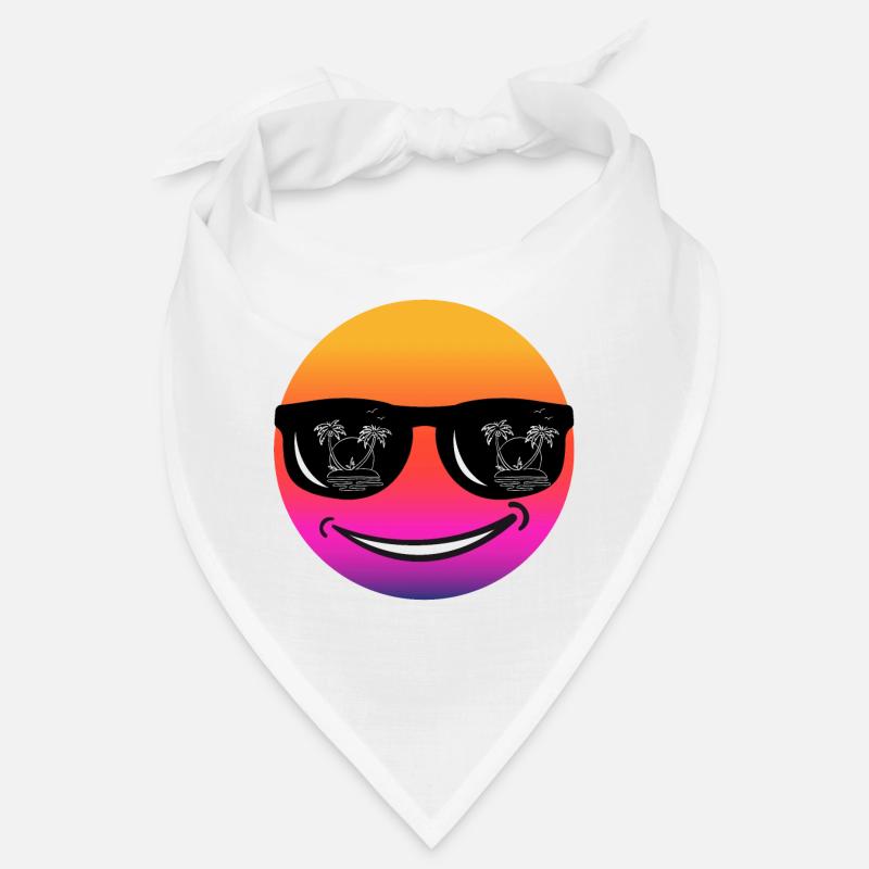 Visage rétro Beach Vibes Bandana