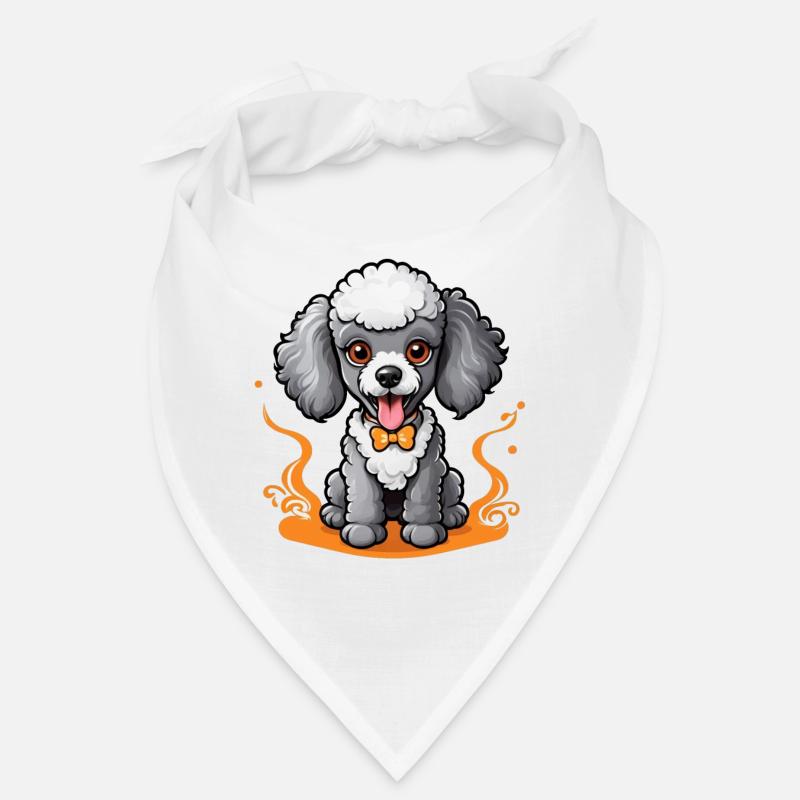 Caniche pimpant Bandana