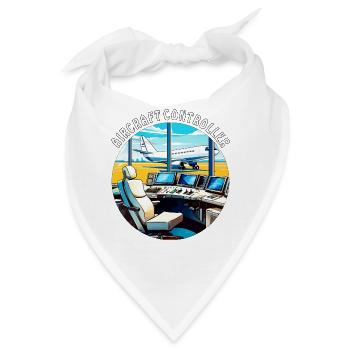 AIRCRAFT CONTROLLER - Bandana - Weiß - Vorne