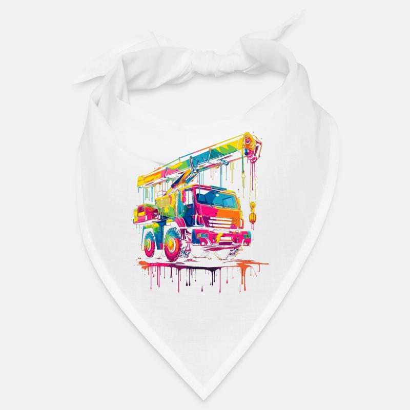 Grutier Driver Construction Pop Art Bandana