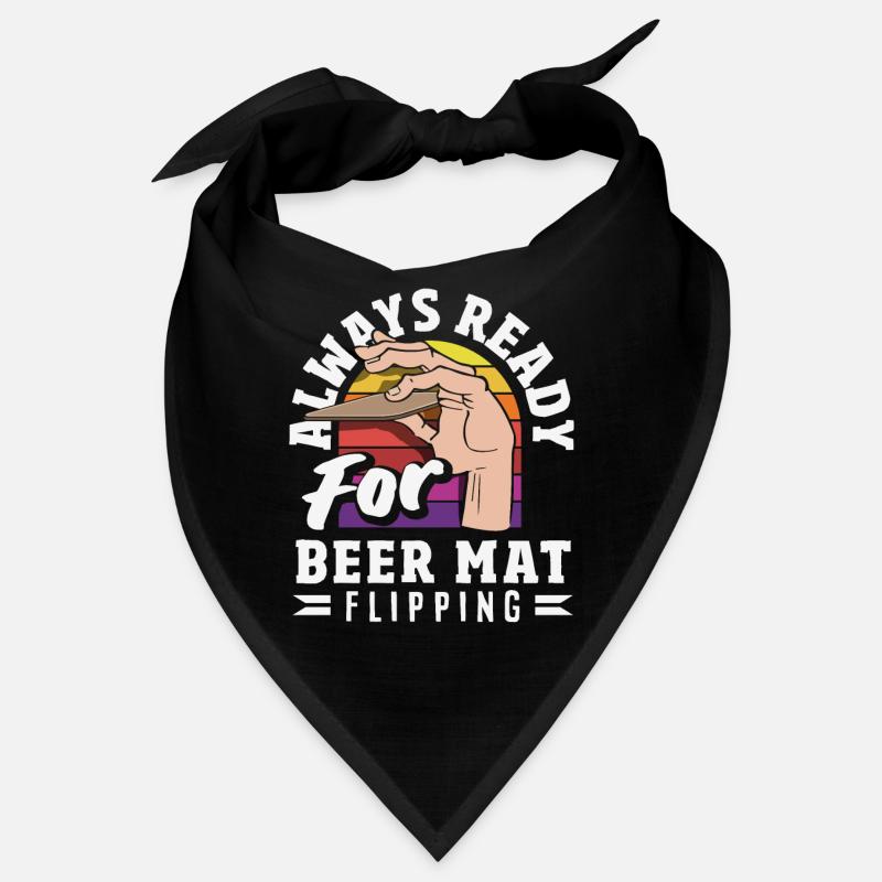 Bierdeckel Umdrehen Spiel Bier Bandana