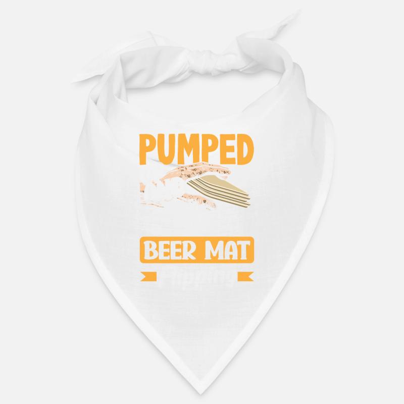 Beer mat turn over game beer Bandana