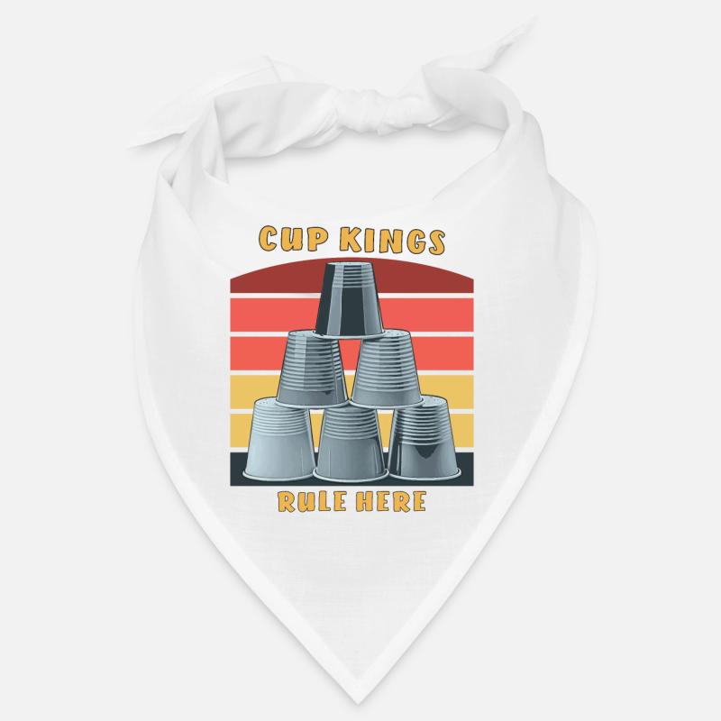 STACKING CUP KINGS RULE HERE Bandana