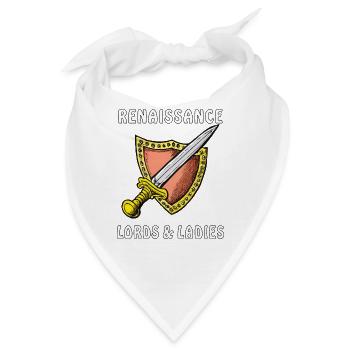 SCHWERT RENAISSANCE LORDS & LADIES - Bandana - Weiß - Vorne